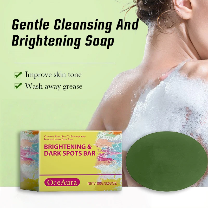 

Никотинамидное мыло с койевой кислотой, ежедневная мягкая очистка лица и тела, осветление, увлажнение, экстракция оливковых фруктов, ежедневный тон кожи