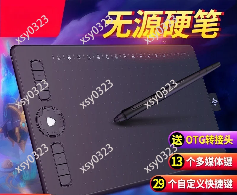 Drawing Tablet Support Phone PC Portable Digital Writing Painting Board