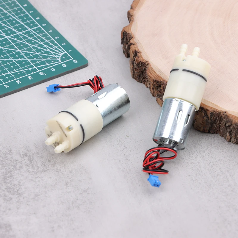 Dc 3.7V 5V 6V 7.4V Micro-370 Motor Waterpomp Zelfaanzuigende Mini Waterpomp Stille Elektrische Membraanpomp Grote Stroom