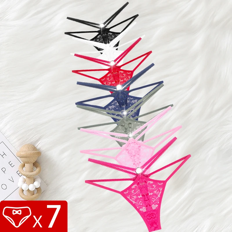 7-unidades-pacote-sexy-renda-feminina-g-string-cintura-baixa-solida-floral-calcinha-elegante-lingerie-sexy-confortavel-senhora-tangas-roupa-interior-feminina