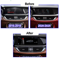 Qualcomm for Alfa Romeo Giulia Stelvio 2017-2024 Android13 Car Radio Multimedia Stereo Player GPS Navigation Wireless Carplay