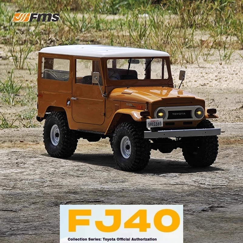 

FMS FJ40 Масштаб 1:10 Официально лицензированный 4WD RC Crawler — внедорожная модель автомобиля с жестким корпусом, отличный подарок для детей и радиоуправляемых энтузиастов