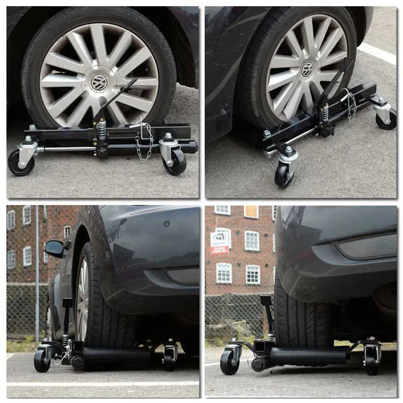 Máquina de movimentação de carro hidráulico de 12 polegadas de 1946, movimento máximo com roda universal de 680kg, veículo de reboque hidráulico 19