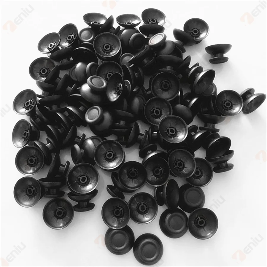 200 teile/los für Ps4 Controller Analog Joystick Abdeckung 3d Rocker Taste Kappe Schwarz – Detail 6
