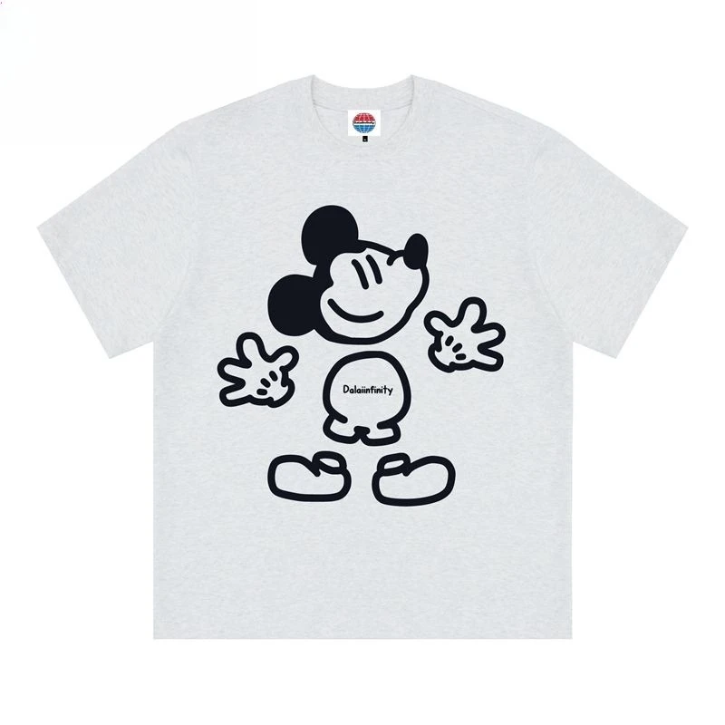 

Новинка 2024 года, модная футболка из чистого хлопка для отдыха в стиле ретро, уличный студенческий стиль, Y2K, Harajuku, сексуальный стиль