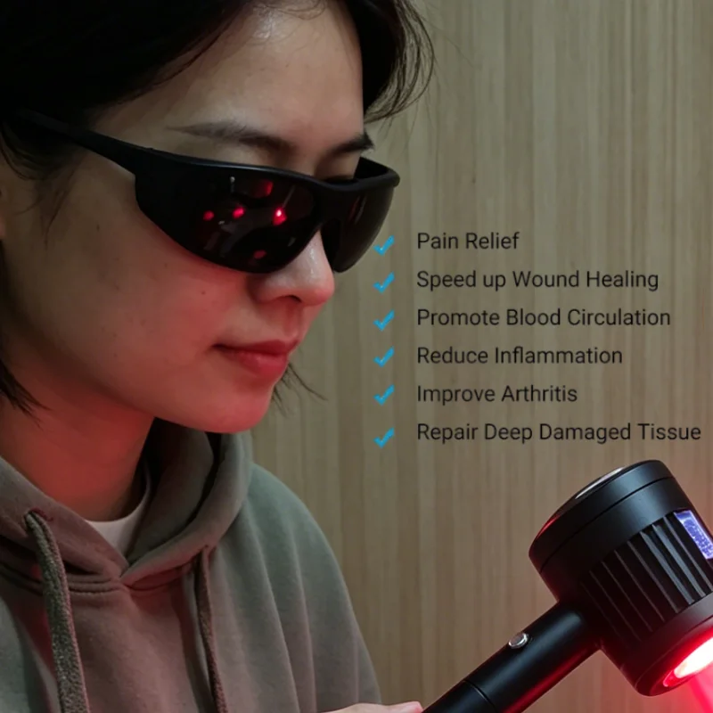 

Professional Grade COZING-T05 Cold Laser for Back Pain Muscle Strain Injury Post Surgical Recovery Physiotherapy