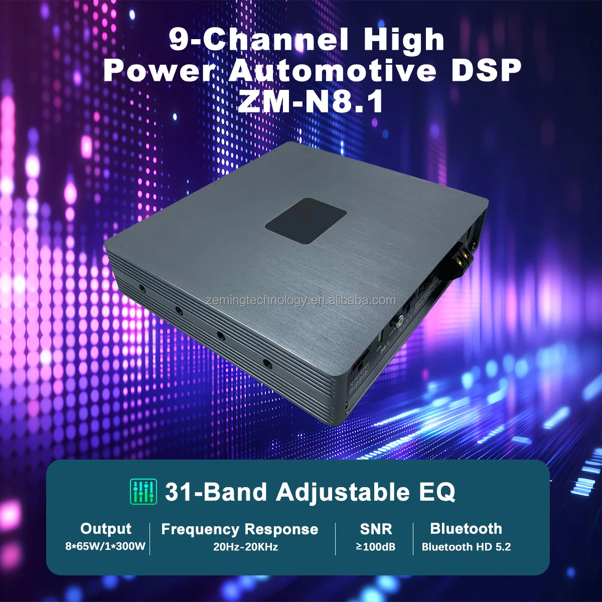 Wzmacniacz samochodowy z proce – Car Dsp Processor 31 Band Eq recenzja i cena