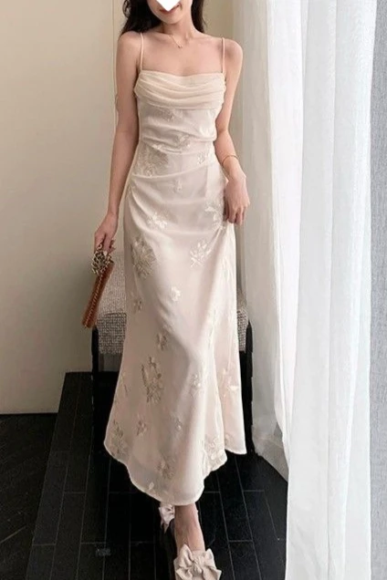 

Women's Dress 2026 Summer Casual Camisole A-line Skirt