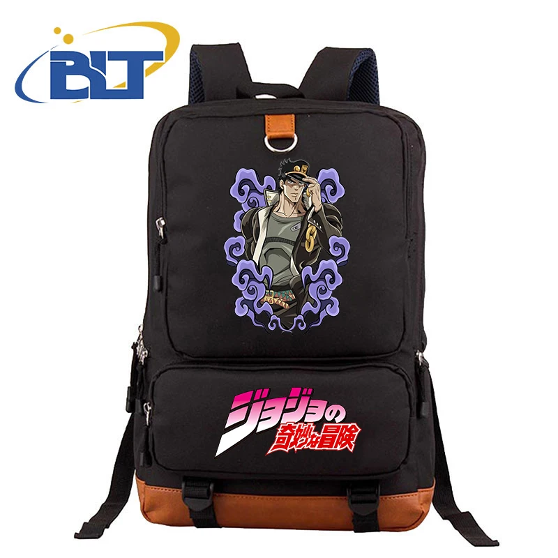 Jojo Bizarre Adventure anime print student school bag youth backpack kids back to school gift