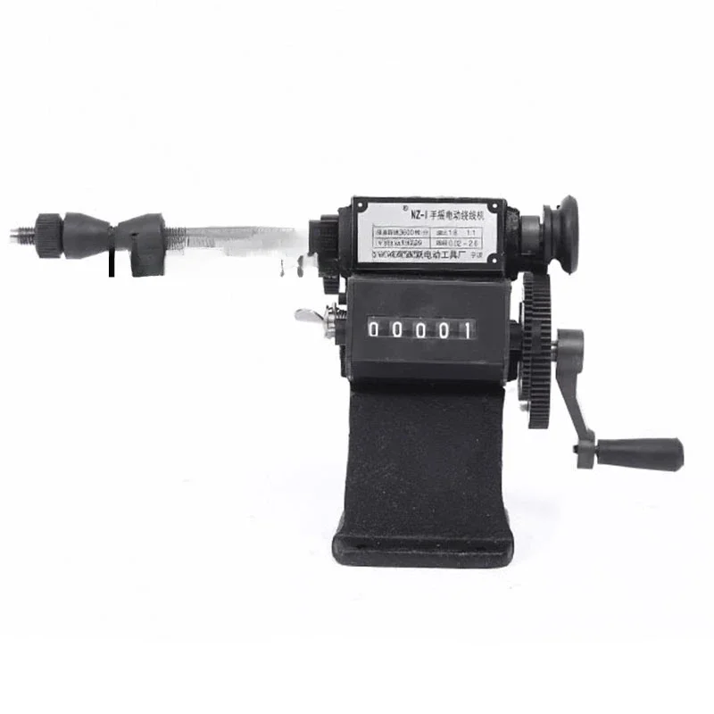 Hand Winding Machine Small Winding Coil NZ-1 NZ-5 Winding Tool Mechanical Manual Dual-purpose Hand Coil Counting Winder Machine