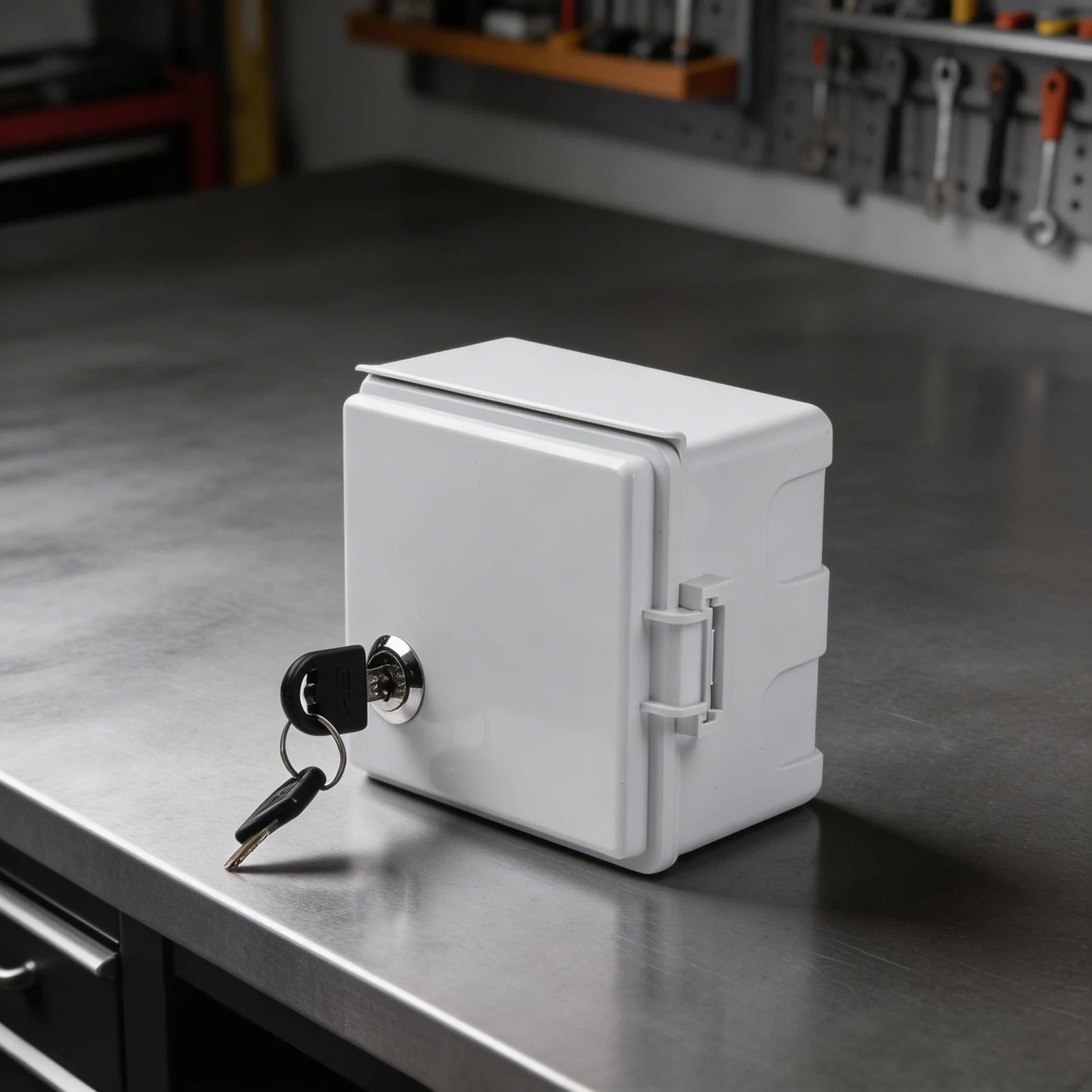 Outdoor Electrical Appliances White Waterproof Charging Socket Secure Electrical Connections Complete Waterproof Design
