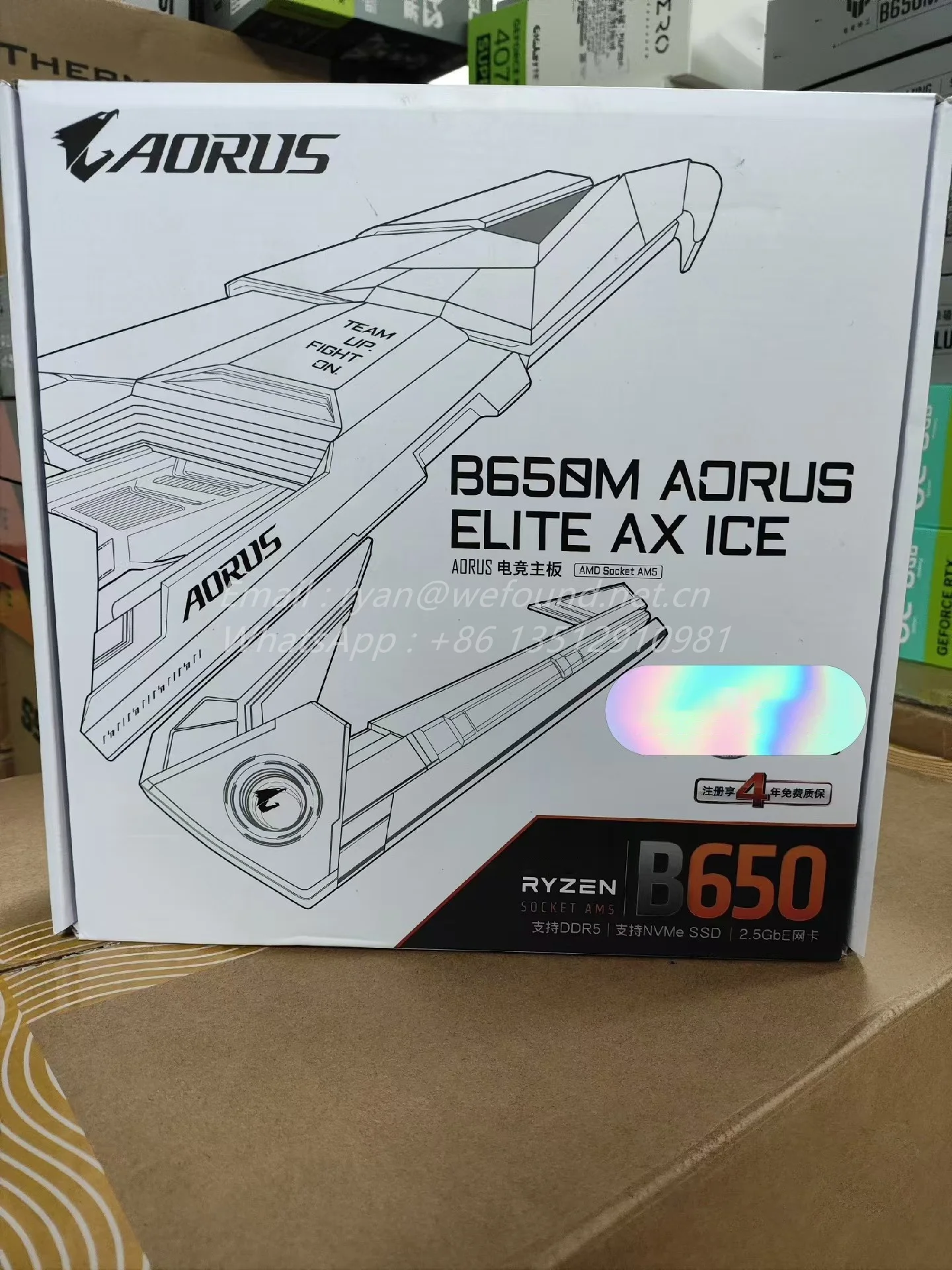 B650M AORUS ELITE AX ICE for GIGABYTE High Performance Desktop PC Motherboard