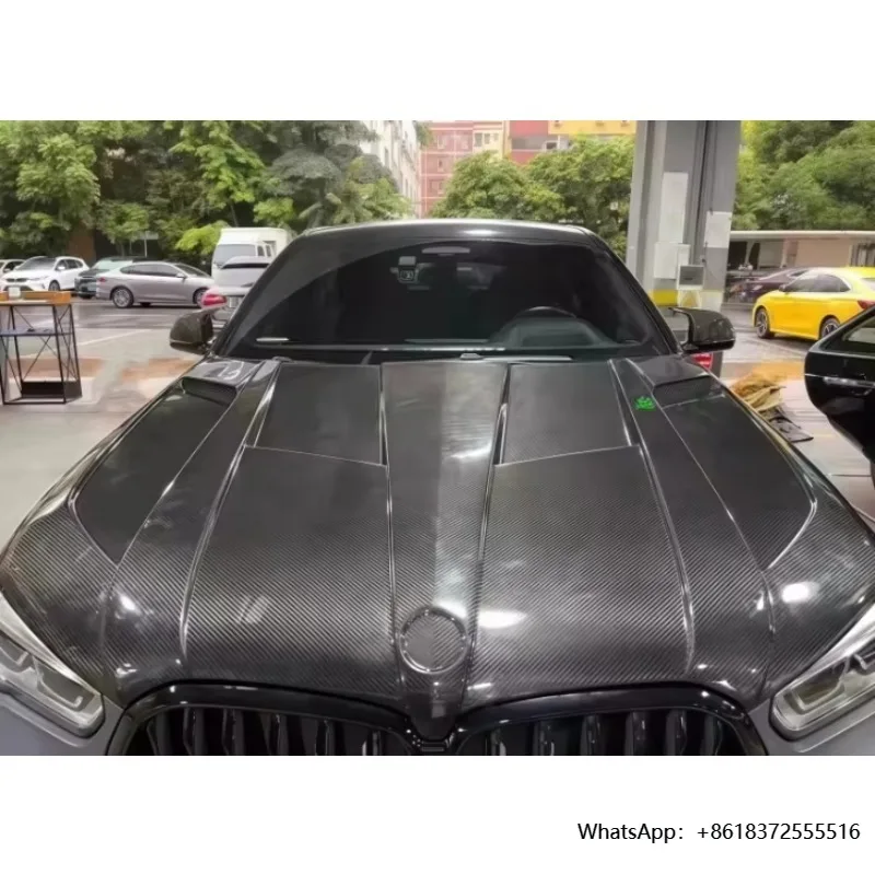 

X Hood For 6 Series G06 2023-2025 Latest Style G06 LCI 6M F96 Car Accessories Carbon Fiber Hood