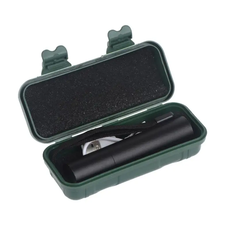 Torcia LED in lega di alluminio per uso EDC, esterno ed emergenza