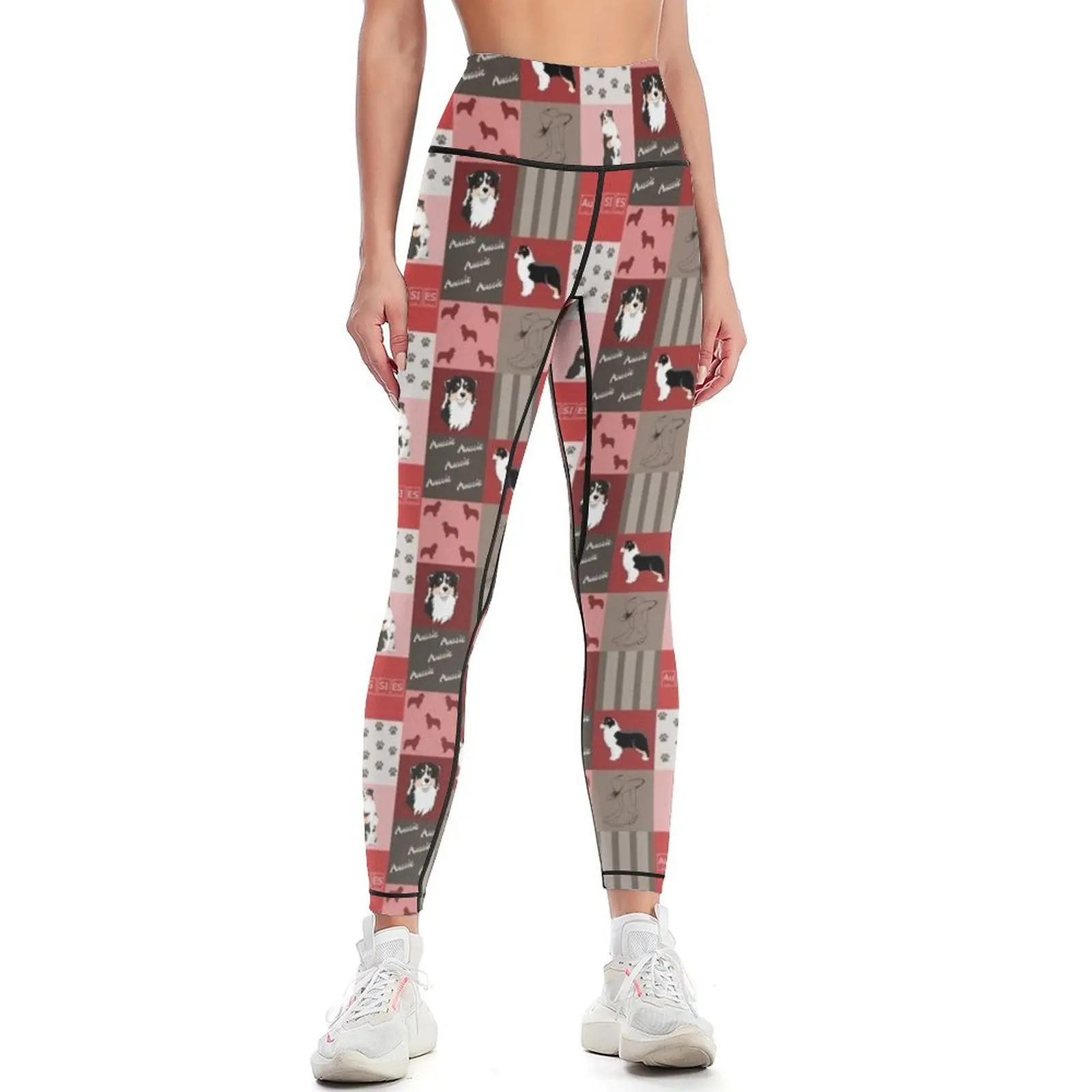 

Black tricolor australian shepherd Leggings Women sportwear sports shirts gym Tight fitting woman Women's gym Womens Leggings