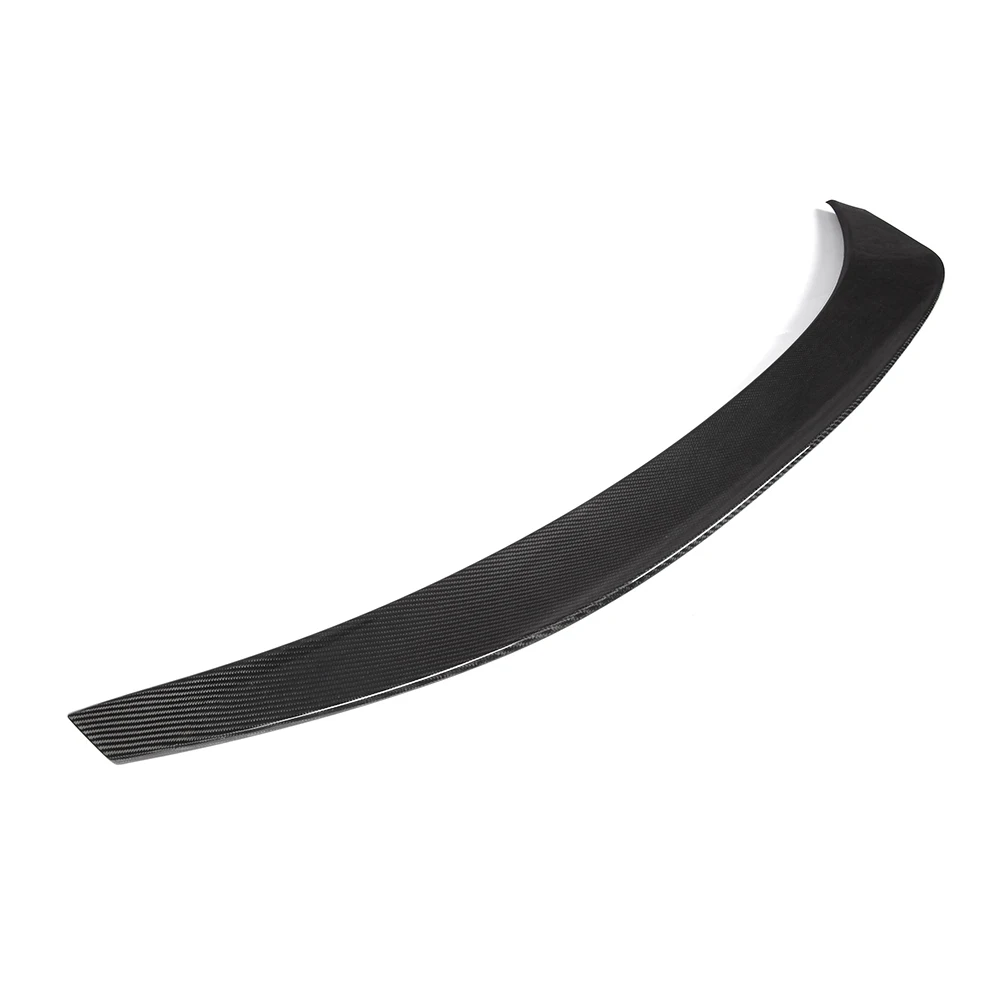 Dry Carbon Fiber Rear Trunk Spoiler Wing Lip Bootlid For 15-21 Mercedes Benz W205 C Class Sedan And C63 C63S PSM Style Decktail