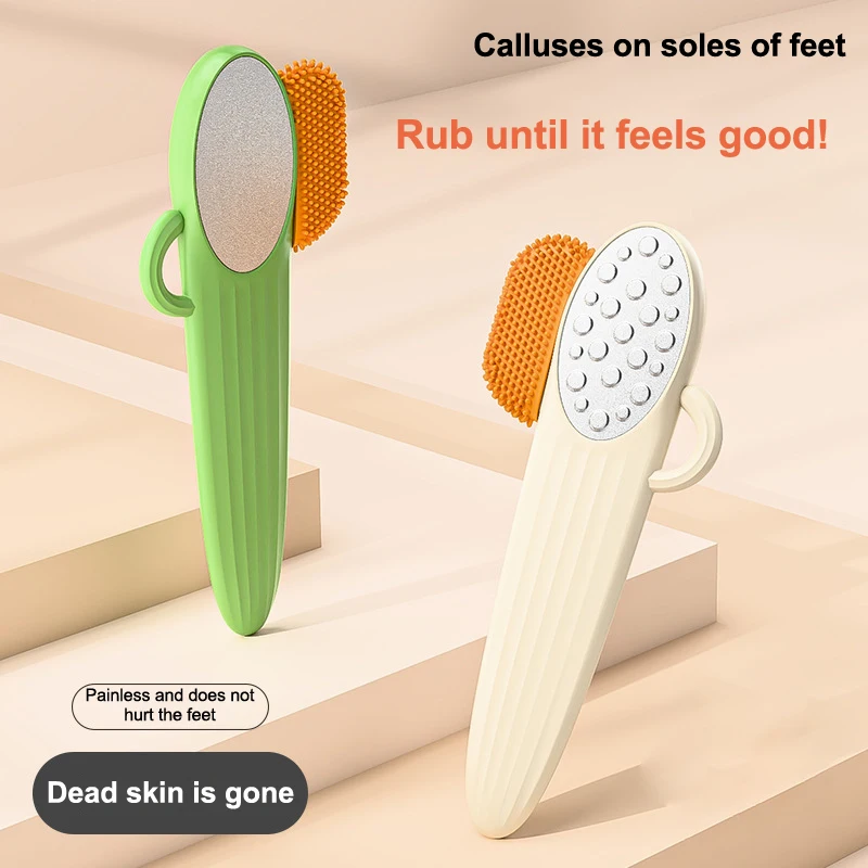 Lime à pied Double face 2 en 1, 1 pièce, lime à talon, peau dure et morte, dissolvant de callosités, exfoliant, soins des pieds, râpe, outil de pédicure professionnel