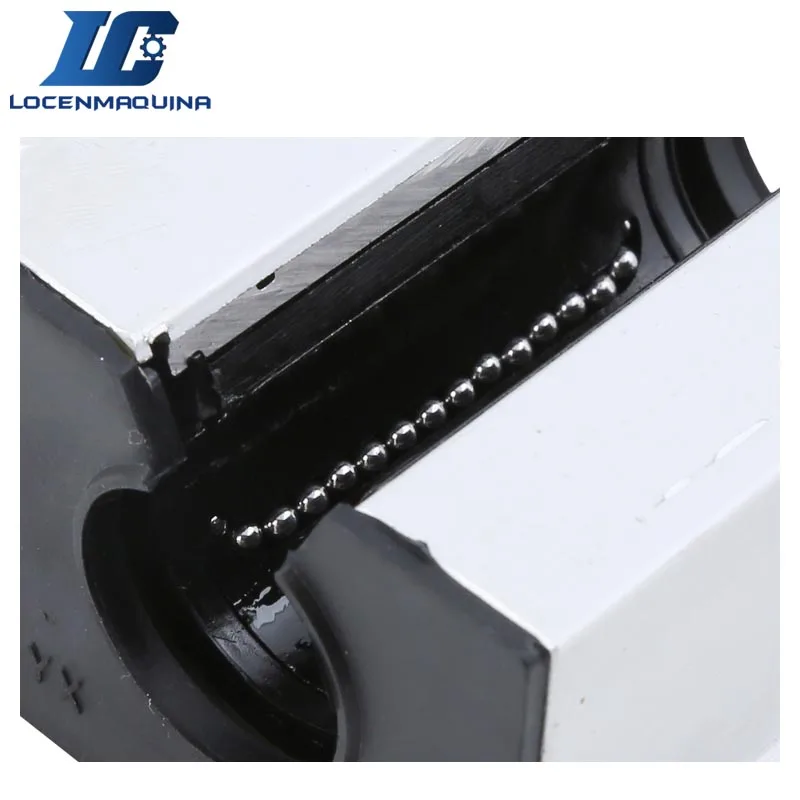 SBR16 SBR20 SBR25 Accessori per macchine per incidere SBR Guida lineare Cuscinetto Blocco di scorrimento Guida di scorrimento per carrello lineare del router CNC