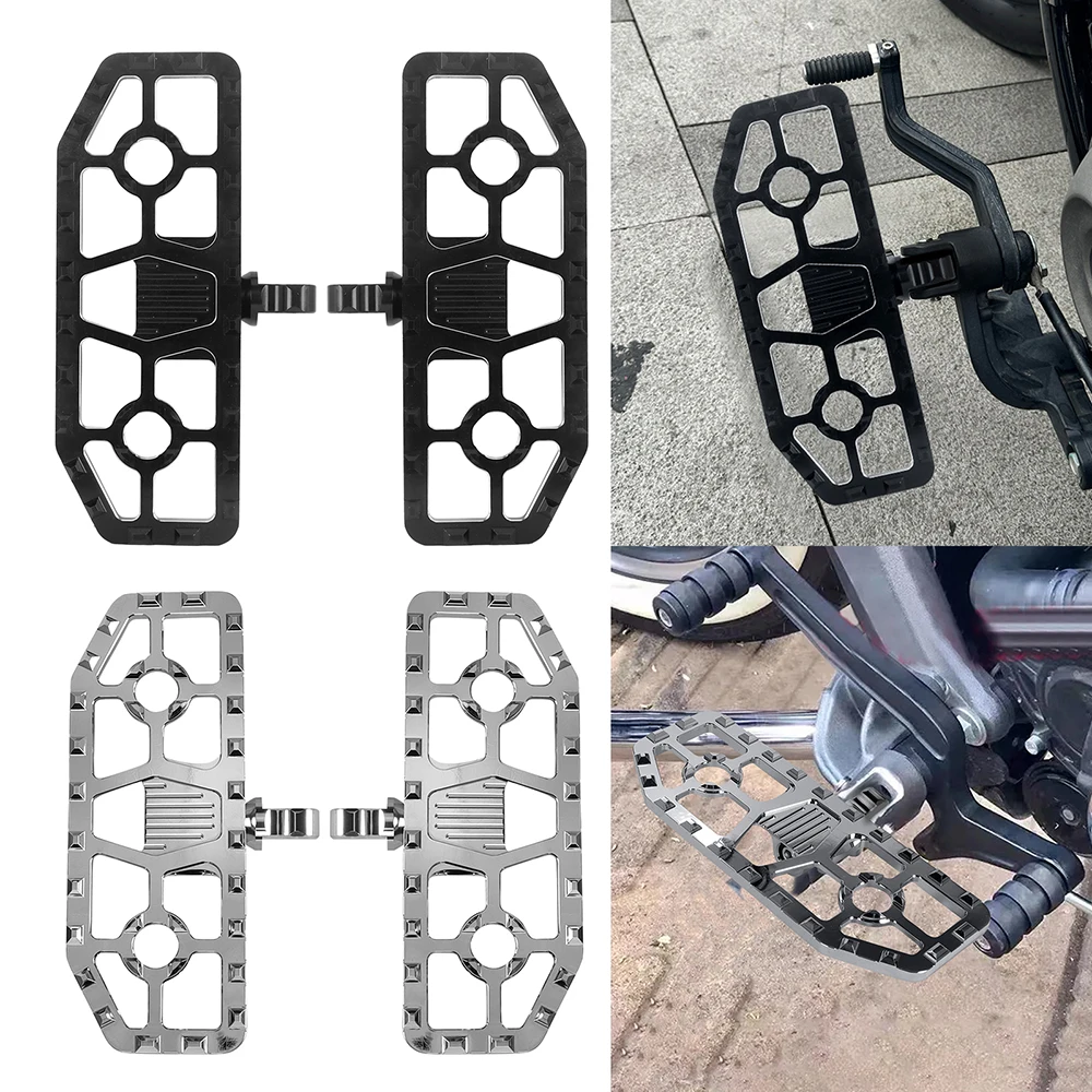 

For Harley Touring Road Glide Softail Dyna Motorcycle Floorboard Rear Passenger Foot Pegs Footrest Pedals Motorbike Accessories
