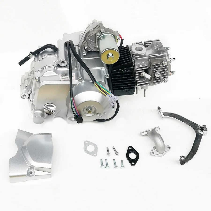 125CC Engine Semi Auto Clutch 3+1 3 Front+reverse Gear  Electric Start for ATV,GO KART BUGGY UTV MOTORCYCLE