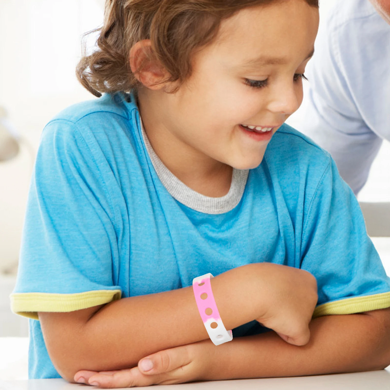 

10Pcs Flexible Silicone Bracelets Adjustable Kids Wristbands Creative Colorful Jewelry Party Favor DIY Accessories