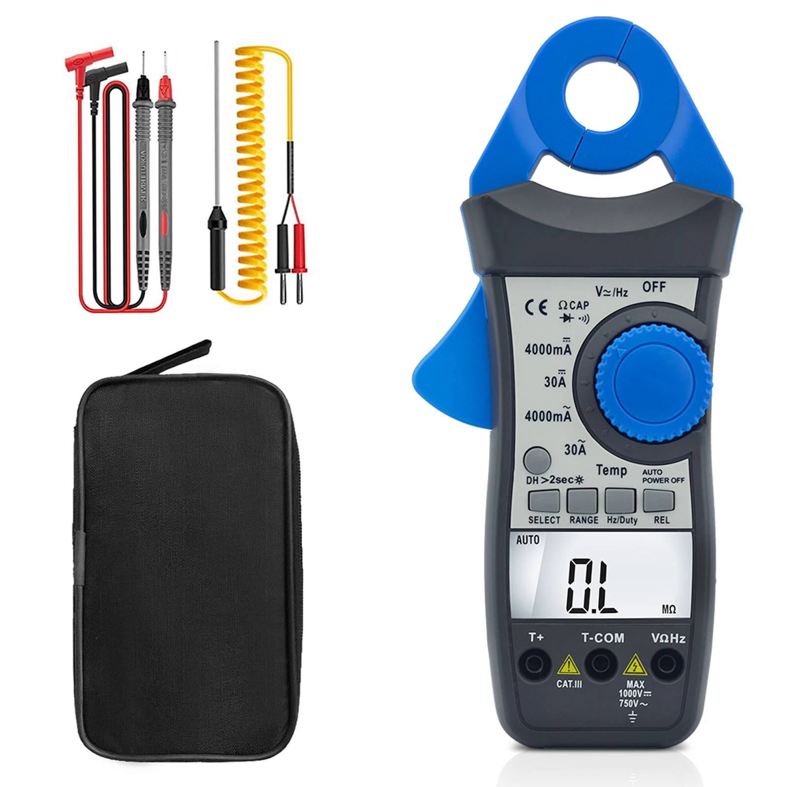 HP-870K المدى التلقائي التيار المتناوب/تيار مستمر المشبك المتعدد التيار المتناوب والتيار المستمر الجهد ، التيار المتناوب وتيار مستمر المقاومة ، التردد ، السعة ، اختبار التشغيل والإيقاف