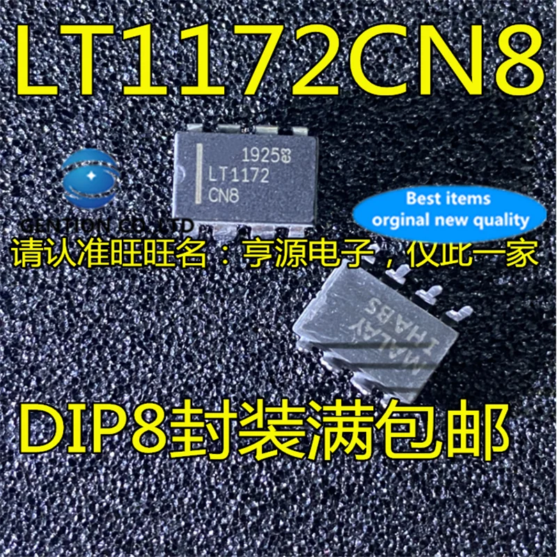 

10Pcs LT1172CN8 LT1172 DIP8 Power switch regulator chip in stock 100% new and original