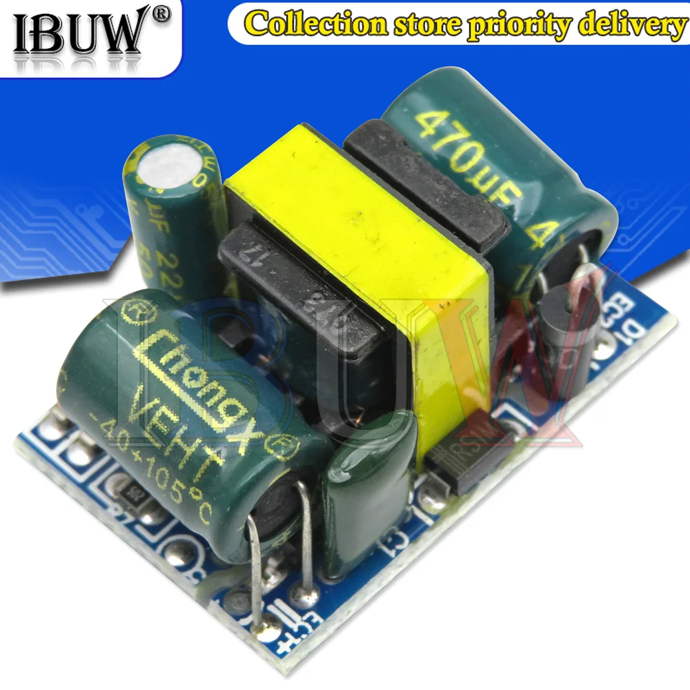 AC-DC 5V 700mA 3.5W Isolated Switching Power Supply Module Buck Regulator Step Down Precision Power Module 220V to 5V Converter