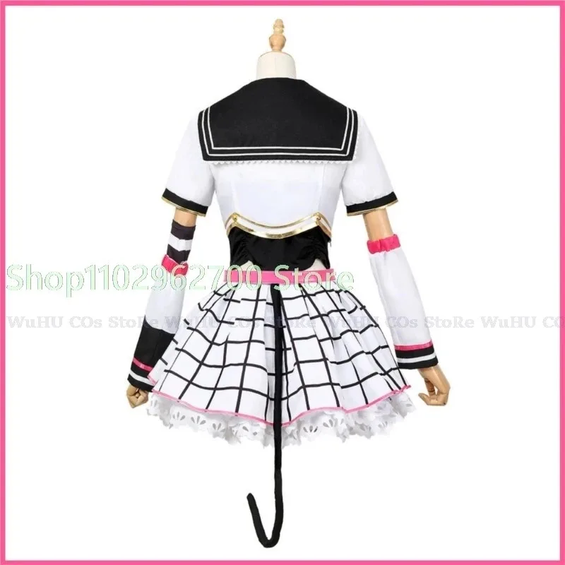

CyAnime Love Live! Nijigasaki High School Idol Club Tennouji Rina Cosplay Costume Rina Wig JK Uniform Shoes Woman Carnival Suit