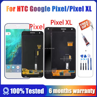 Tested AMOLED For HTC Nexus M1 Google Pixel XL LCD Touch Screen Digitizer Assembly Nexus S1 Google Pixel LCD Replacement