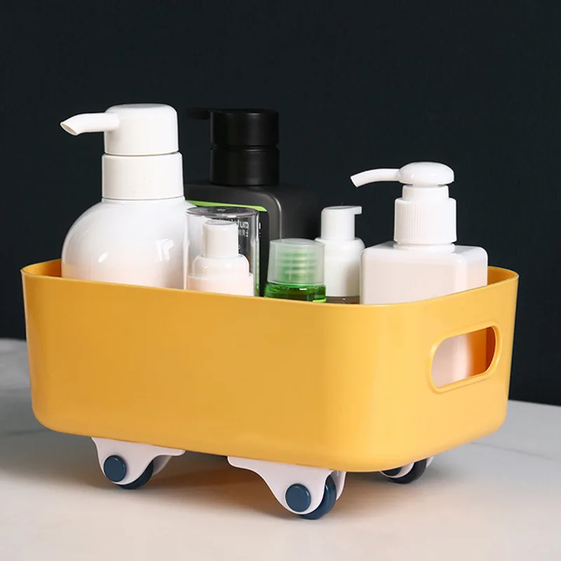 Boîte de Rangement à Roulettes pour Meubles Domestiques, Poulie Directionnelle Auto-Adhésive, Portable, Roulette Astronomique