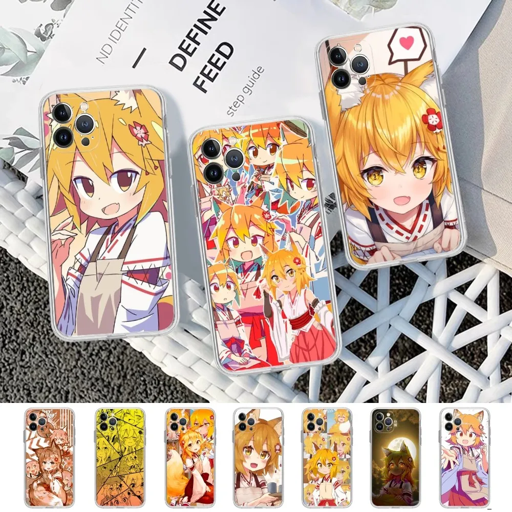 The Helpful Fox Senko San Phone Case For iPhone 15 14 11 12 13 Mini Pro XS Max Cover 6 7 8 Plus X XR SE 2020 Funda Shell