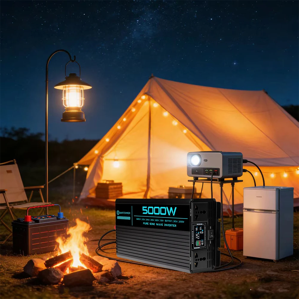 Pure Sine Wave Inverter DC 12v/24v/48v/60v/72v To AC 110v/220v 6000W 5000W 4000W 3000W 1600W Converter Car Solar Power Inverter image 5