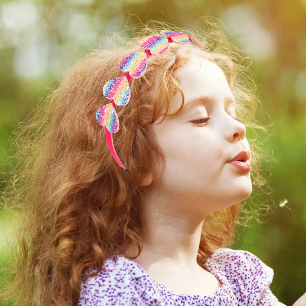 

Colorful Children Headb s Lovely Headdresses for Parties Kids Hair Accessories Heart Star Design Festive Decorations