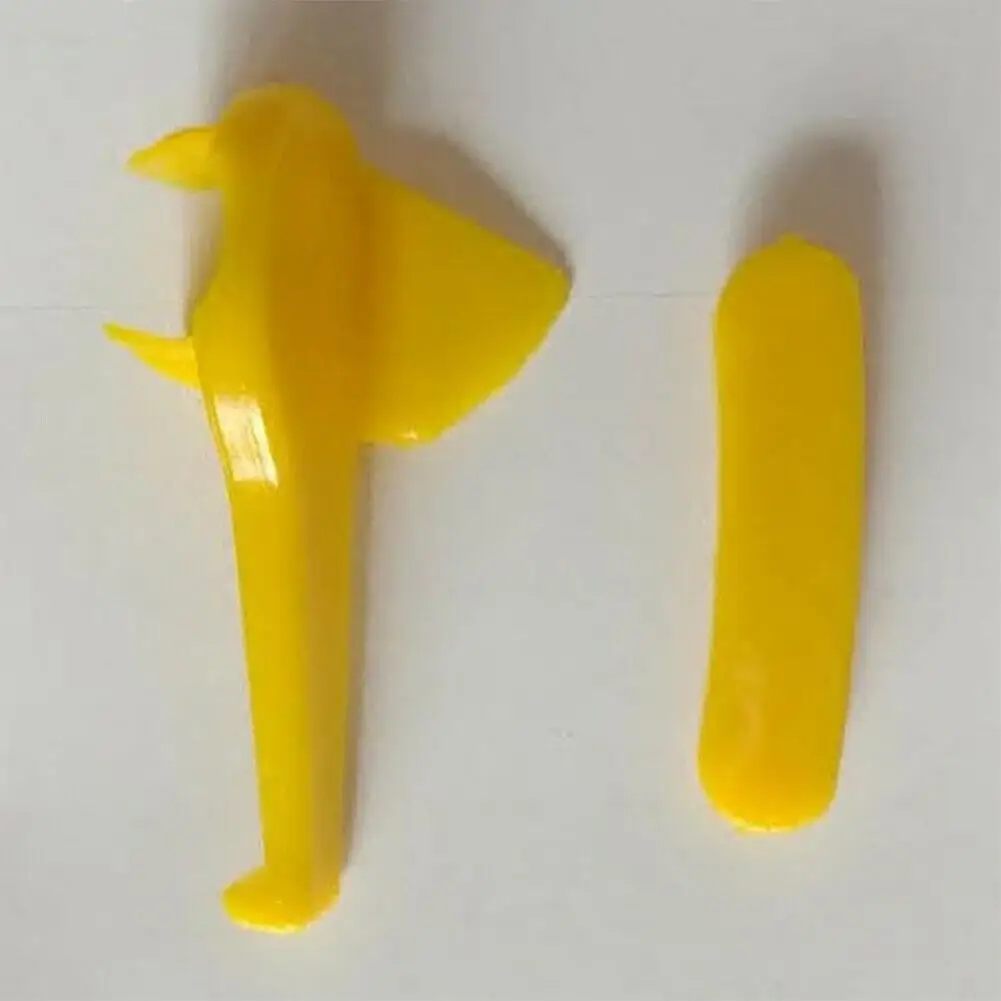 12Pcs Tire Changer Accessories Bird Head Protector Plastic Pad Protection Rubber Yellow Tire Changer Accessories