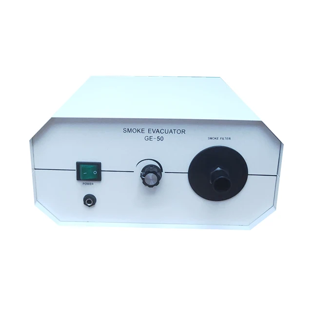 Medical smoke evacuator use with diathermy machine