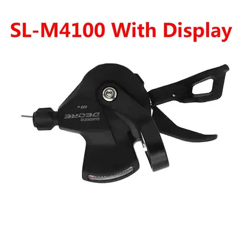 Imagen 2 del producto SHIMANO DEORE M4100 grupo de bicicleta de montaña MTB de 10 velocidades 1x10 palanca de cambios de velocidad M4120 desviador trasero casete Sunshine cadena VXM