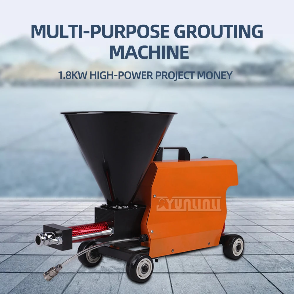 Multi Functional Grouting Machine Js Liquid Roll Bottom Oil Waterproof Paste Grouting Spraying Machine Construction Machinery 7L