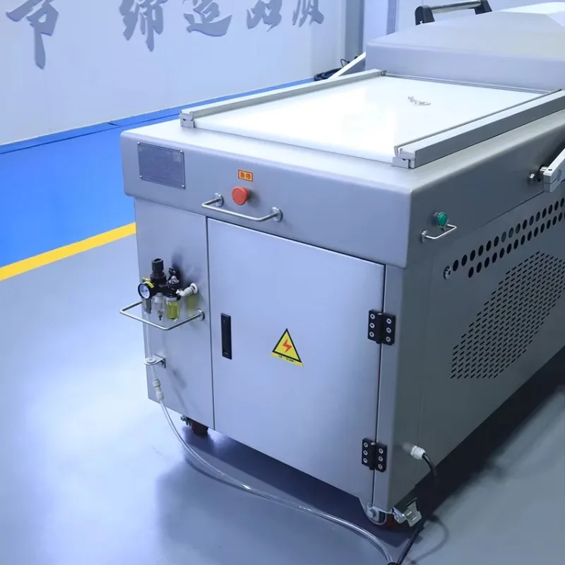 FL Customized Automatic Swing-Lid Double Chamber Vacuum Sealer with 600mm Heating Bars  for Snacks & Seafood