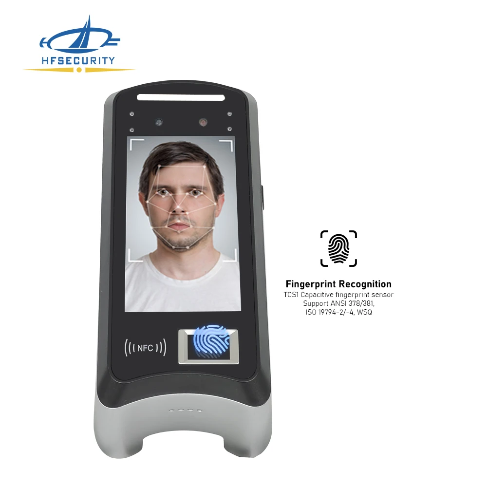 HFSecurity X05 Multi-functional attendance devices combining fingerprint face card authentication for workforce management