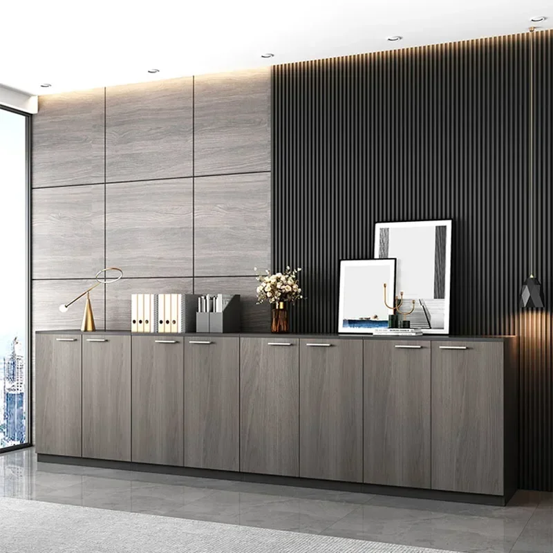 

Витрина Двери Шкаф для документов Дизайнерский современный боковой компактный низкий офисный шкаф-органайзер Rangement Armoires De Salon Furniture