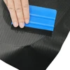 3D Carbon Fiber Black Vinyl Wrap Car Motorcycle Adhesive Vinyl Body Wrapping Film PVC Styling Auto Decal Car Accessories 5