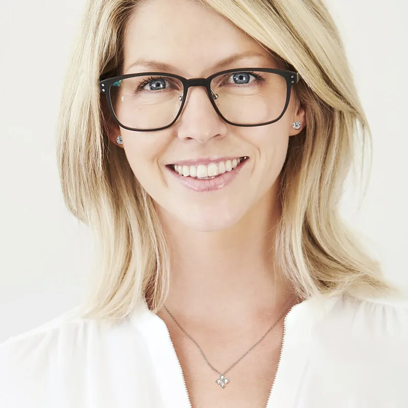 Four-leaf Clover D Color Moissanit Stone Necklace Sterling Silver Flower Pendant Cute Romantic Gift For Summer Party