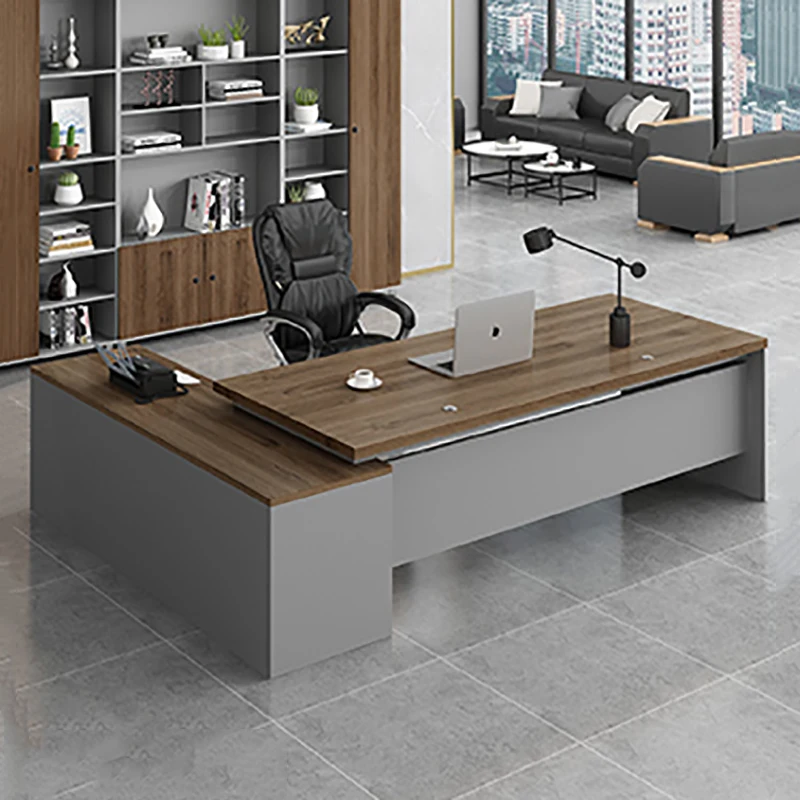 

Minimalist Organizer Office Desk Unique Designer Long European Computer Desks Executive Modern Mesa Escritorio Home Furniture