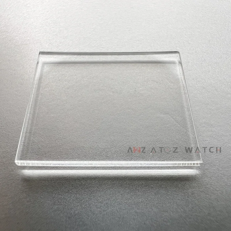 Watch Mineral Crystal Glass for Cartier 20.5*17.5*1.0mm Domed Square view 3
