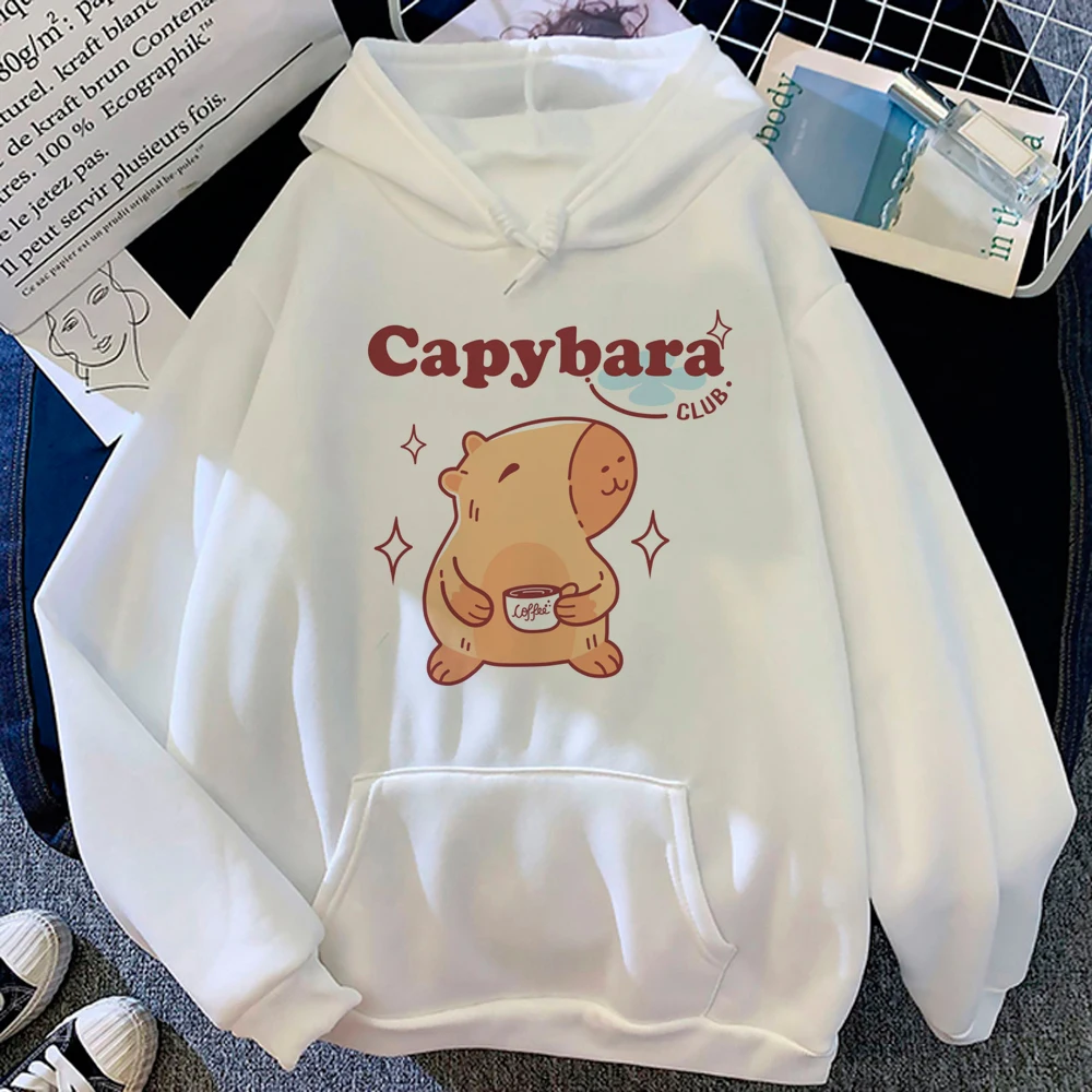 

Capybara hoodies women y2k aesthetic 90s 2023 aesthetic Hood female 90s Hood