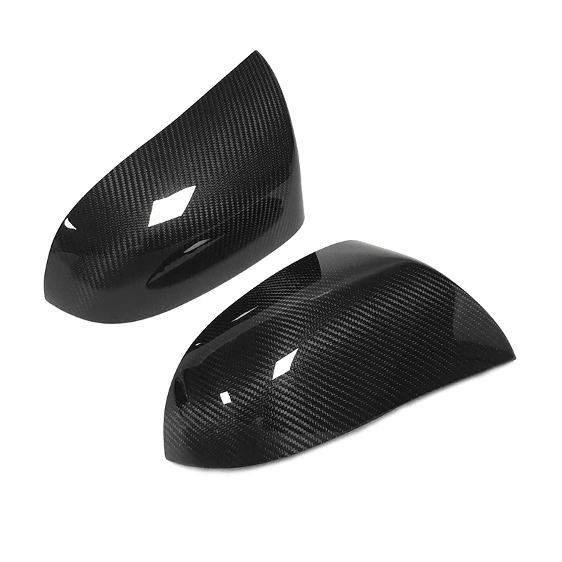 1 Pair F85 F86 Mirror Cover Carbon Fiber Mirror Caps For BMW X5M F85 X6M F86 Side Mirror Cover 2015+ Original Replacement