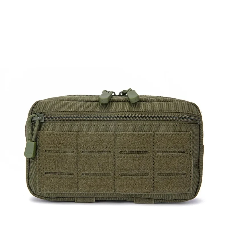 MOLLE Tactical Waist Pouch, Compact EDC Storage Bag for Phone, Small Tools, Outdoor Hunting