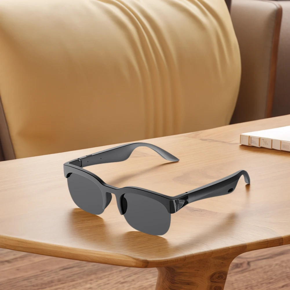 

Smart Glasses with AI Translator Hands-Free Music & Calls Audio Glasses Outdoor Sports Headphones for Men and Women