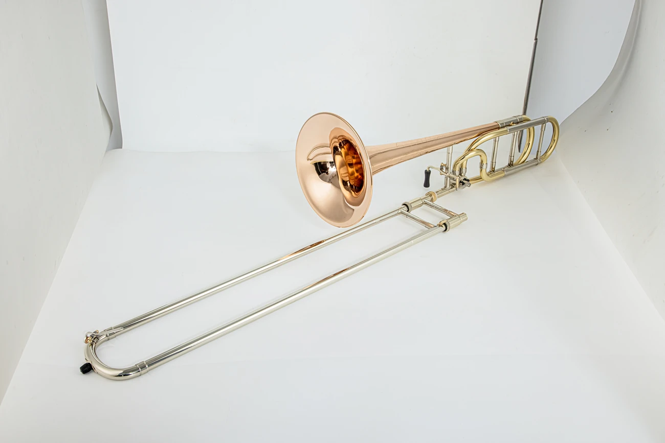 

Bach Logo Trombone Bb/F Phosphor Copper Material Brass Instrument With Case Accessories Free Shipping